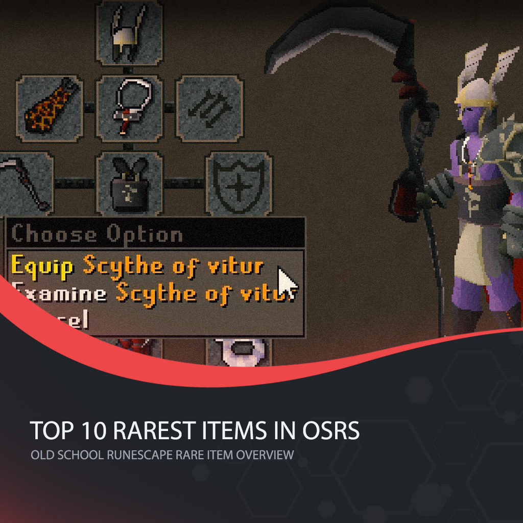 Top 10 Rarest Items in Old School Runescape (OSRS)