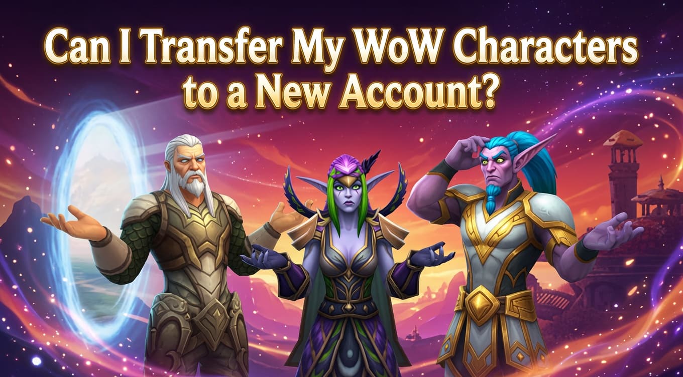 How to Transfer a WoW Character to a New Battle.net Account (And Why You No Longer Can)