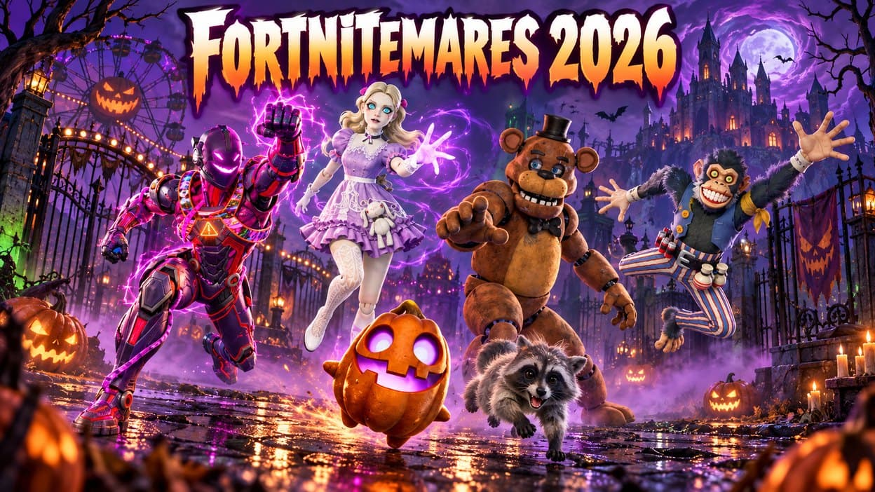 Fortnitemares 2026 Guide: FNAF, New Sprites and Skins