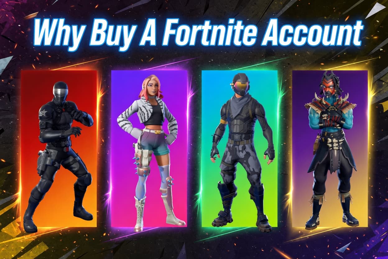 Why Buy a Fortnite Account? OG Skins and Rare Lockers Explained