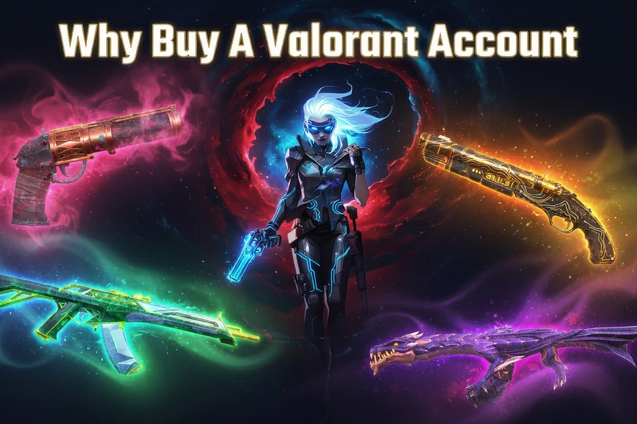 Why Buy a Valorant Account? Rare Skins, Knives, and Ranks Explained