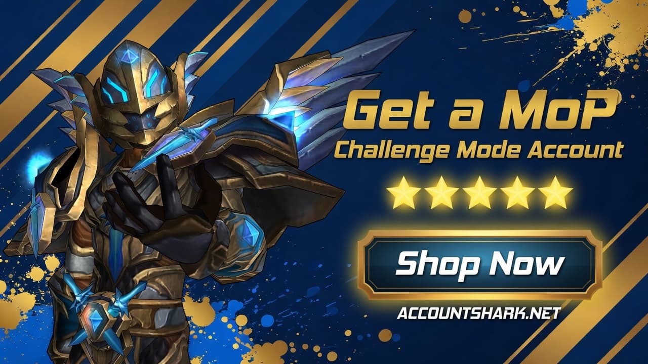 MoP Challenge Mode armor set — WoW MoP Classic account