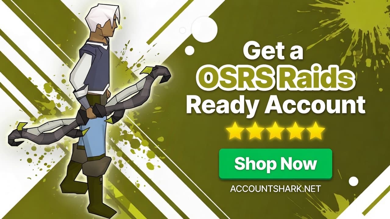 Twisted Bow raids gear — Old School RuneScape account