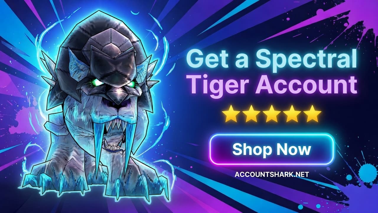 Swift Spectral Tiger mount — World of Warcraft account