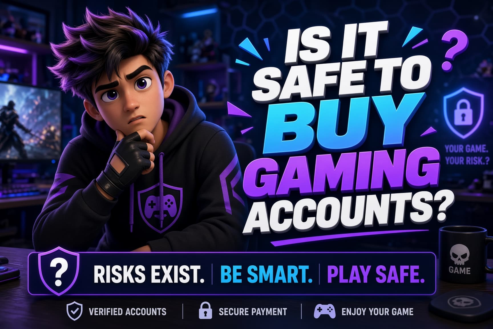 Is It Safe to Buy Gaming Accounts? A Complete Safety Guide