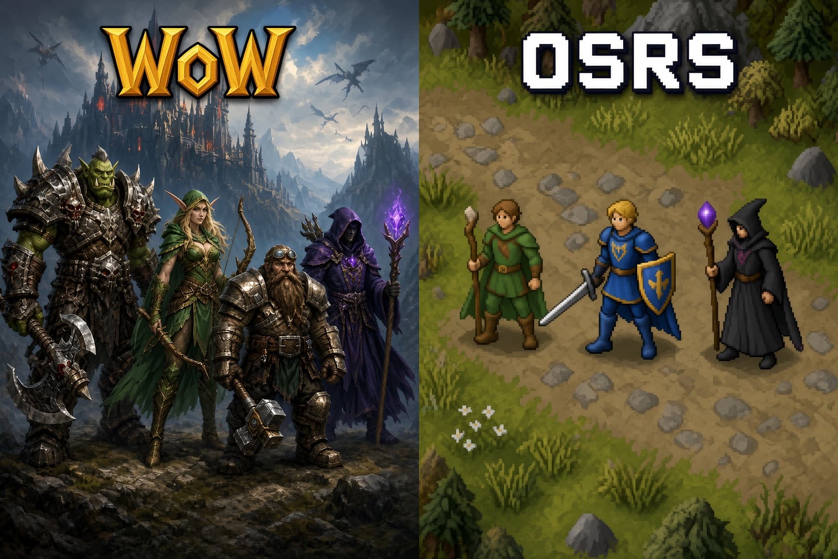 OSRS vs WoW in 2026: Which MMO Is Right for You?