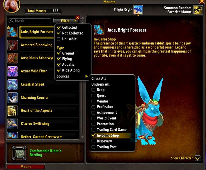 PvP & PvE Vanity | OG Brutosaur | Swift Zulian Tiger | Legion Remix Rewards | Multiclass Mage Tower | Multi Level 90s - Image 23