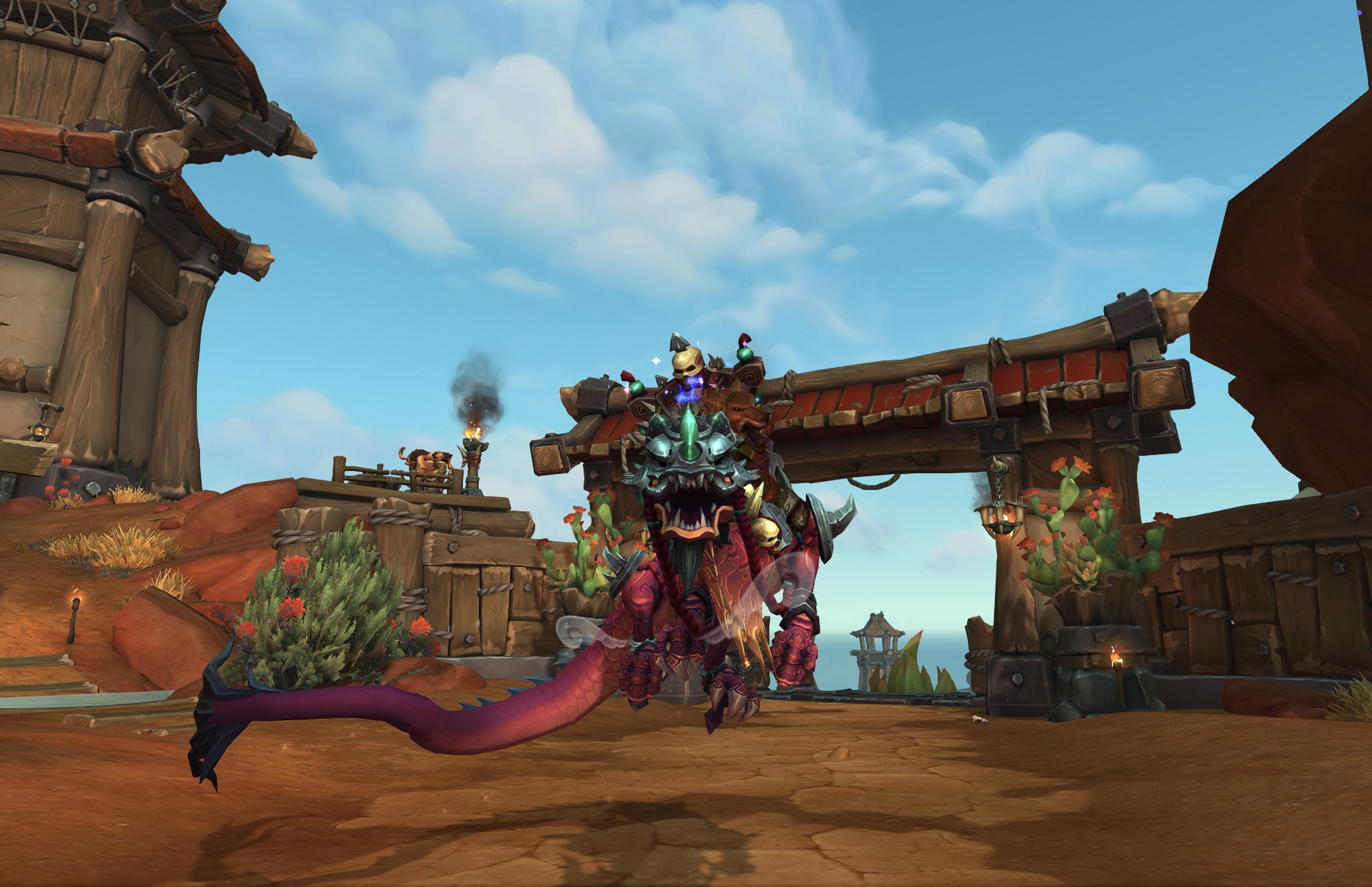 1x Gladiator Mount | Galactic Elite + Galaxy Illusion | MoP CM Hunter Set | Mistwalker Realm 1st Title | Glorious Tyranny Illusion | Level 90 Hunter - Image 1