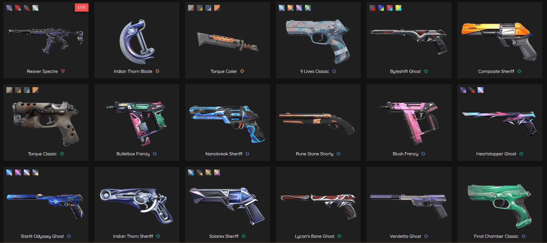 Gold Peak | Elderflame Vandal | 50 Skins | Full Email - Image 2