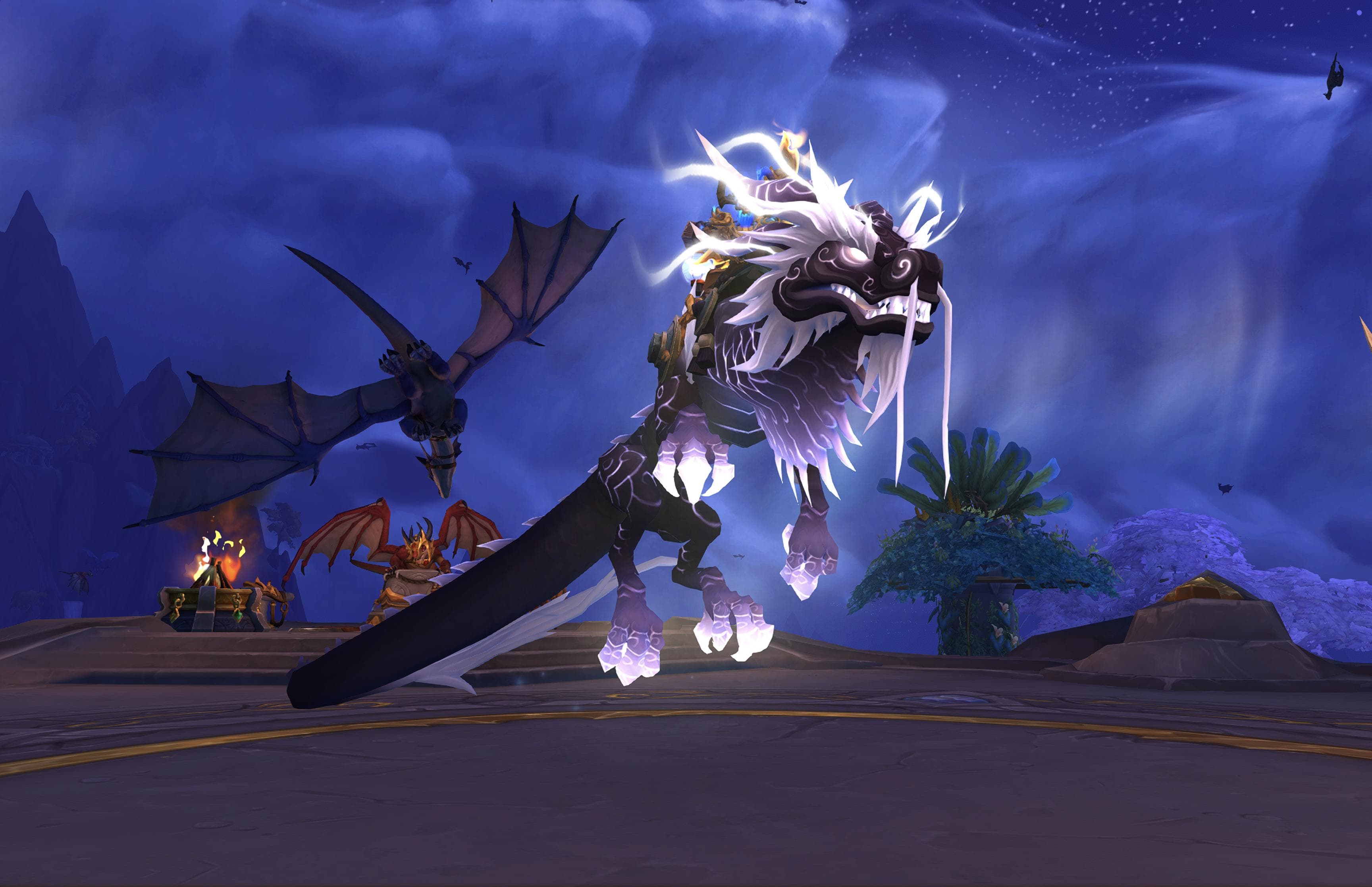 1x Gladiator Mount | Draconic Gladiator's Drake | Elite PvP Gear | Warglaives of Azzinoth | Rare Mount Collection | Heavenly Onyx Cloud Serpent - Image 2