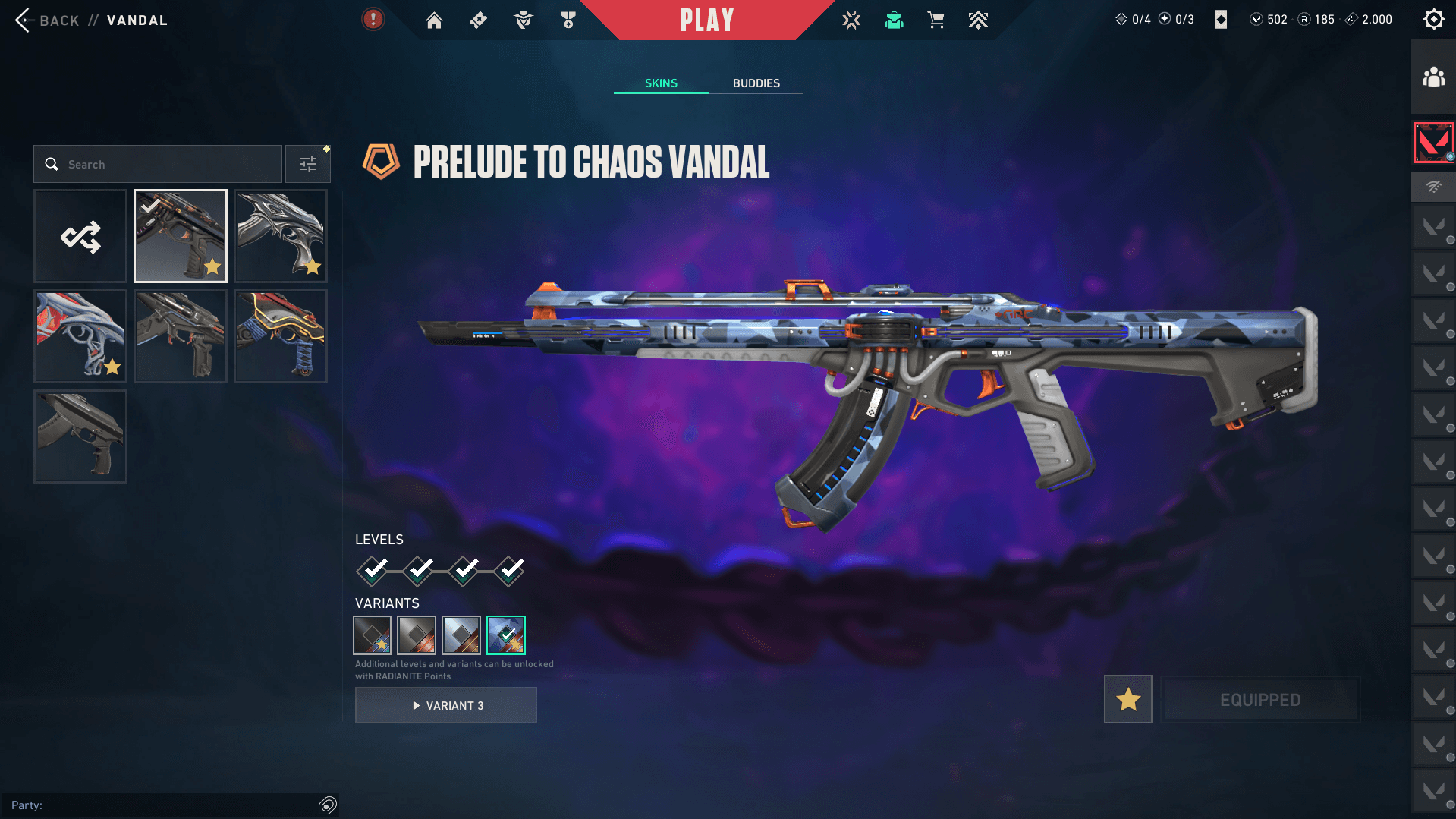 Diamond Peak | Forsaken Vandal | 18 Skins | Full Email - Image 2