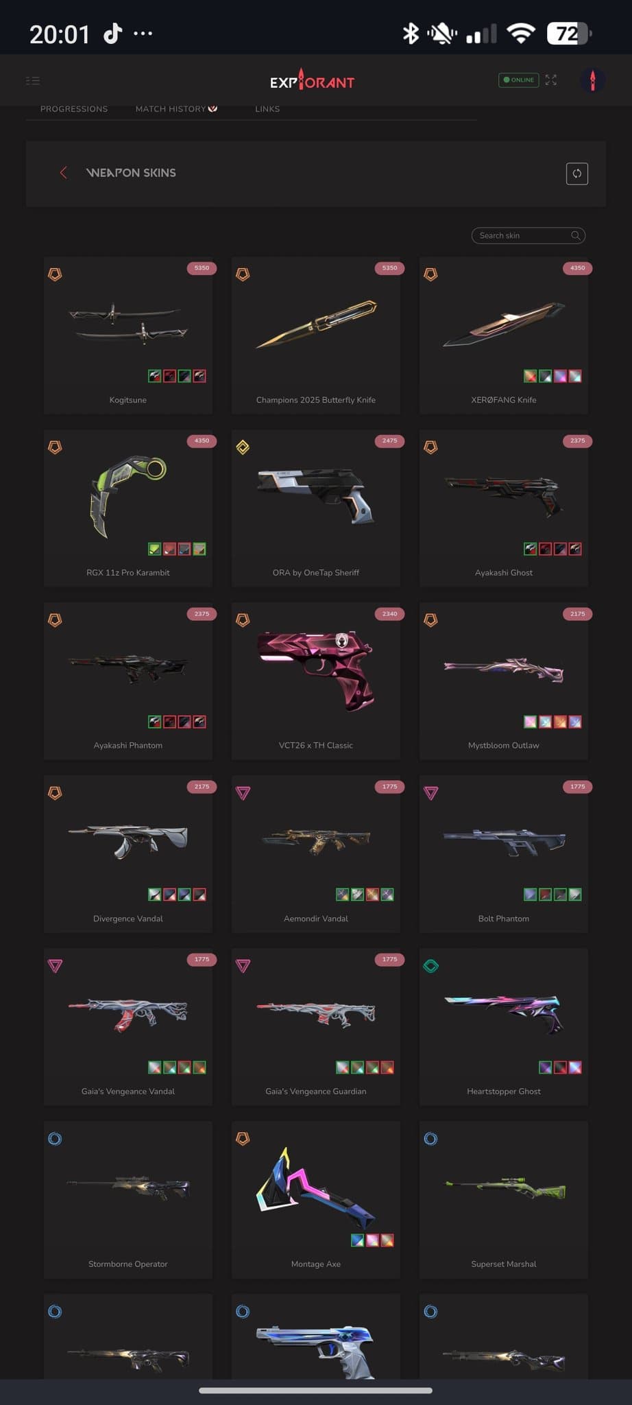 Diamond Peak | Champions 2025 Butterfly Knife | Gaia's Vengeance Guardian | 10 Skins - Image 1