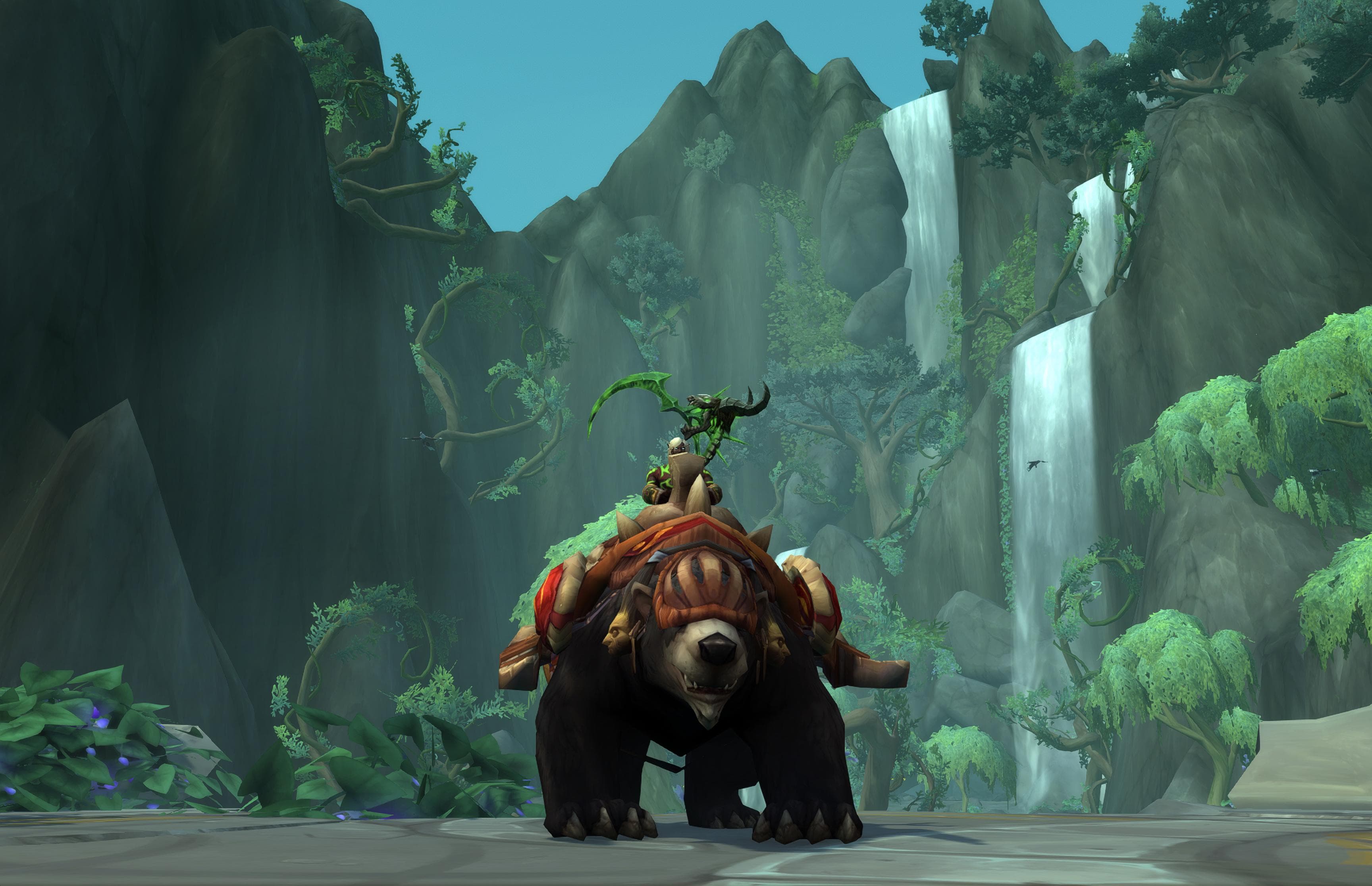 Legacy PvE Vanity | Warlock CM & Mage Tower | Benediction / Anathema | Plagued Proto + Amani Bear | Conqeueror of Naxxramas R1 Title | Obsidian Slayer R1 Title - Image 2
