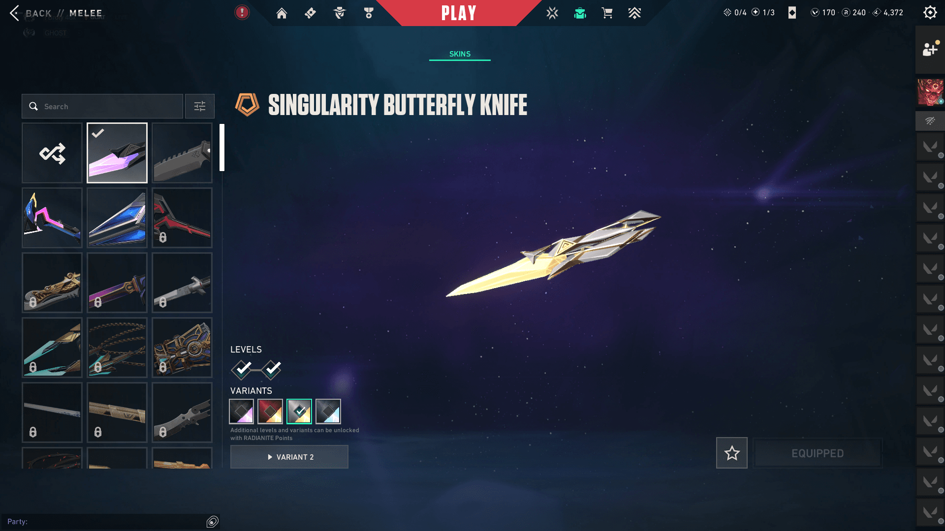 Platinum Peak | Singularity Butterfly Knife | Magepunk Vandal | 28 Skins | Full Email - Image 2
