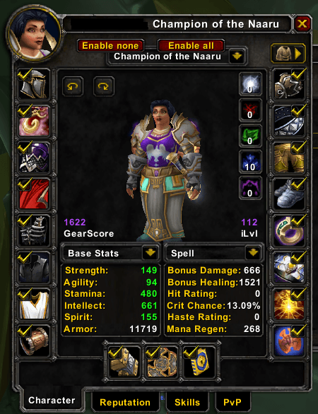 Level 70 Paladin | Spineshatter EU | 1622 Gear Score | S1 Shockadin Gear | 30k Honor | Legplates of the Innocent - Image 2