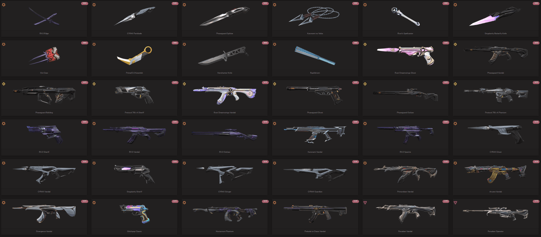 Ascendant Peak | Oni Claw | Forsaken Operator | 171 Skins | Full Email - Image 1