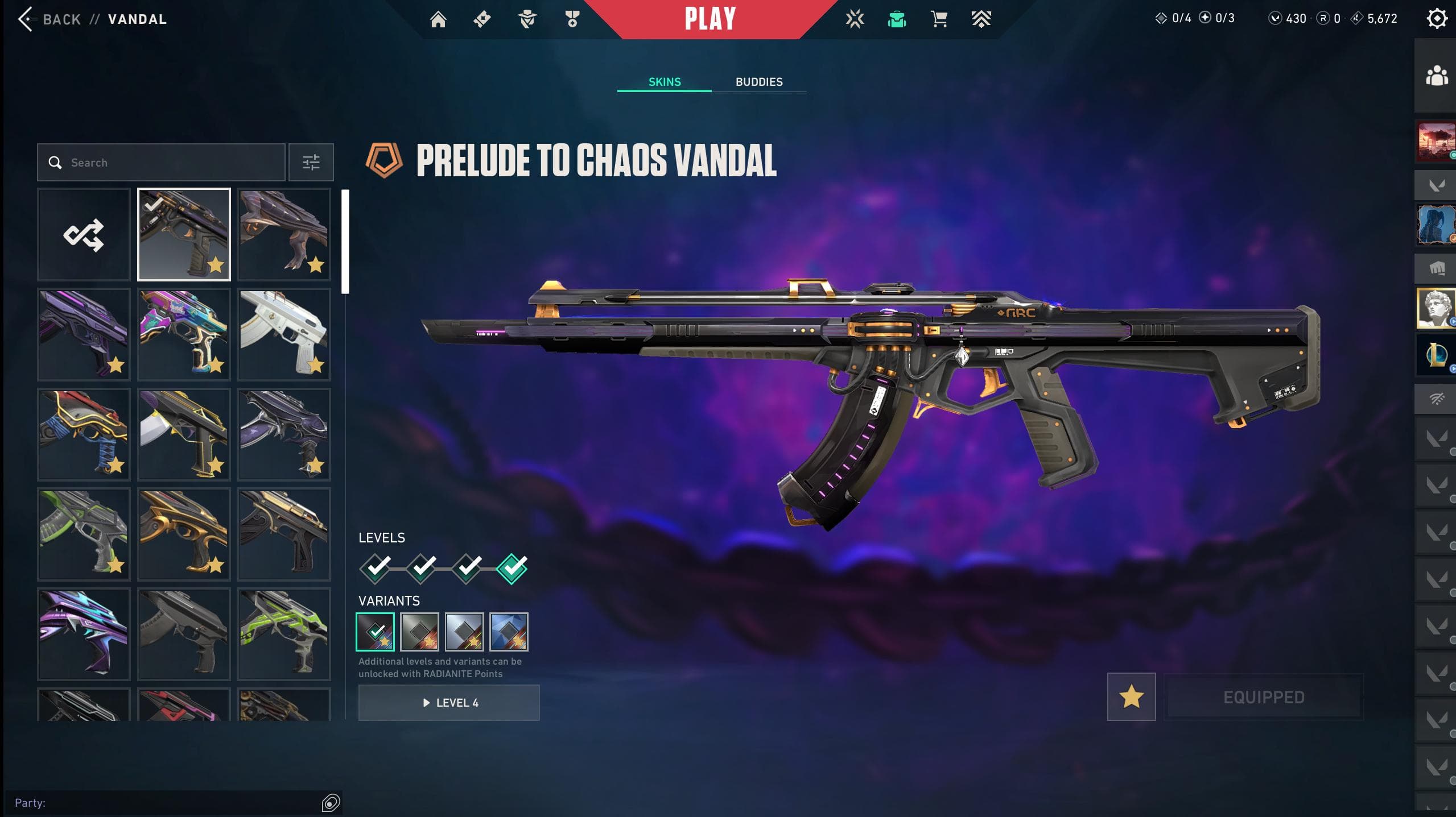 Platinum Peak | Reaver Butterfly Knife | Elderflame Vandal | 58 Skins - Image 2