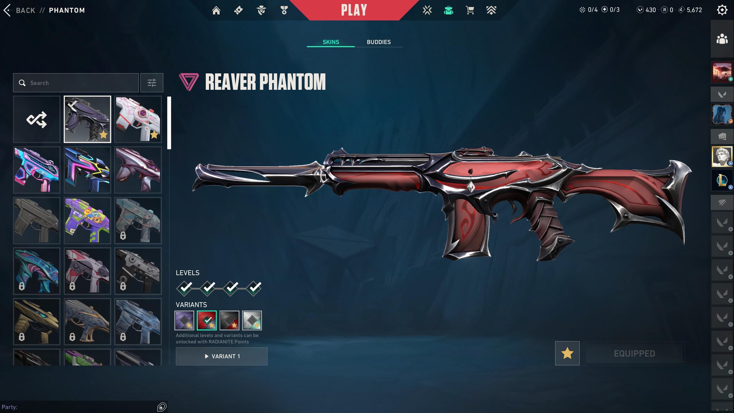 Platinum Peak | Reaver Butterfly Knife | Elderflame Vandal | 58 Skins - Image 4