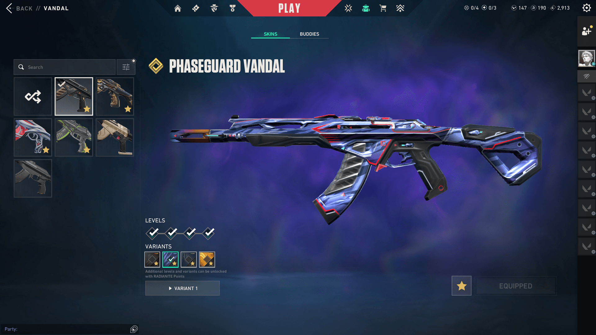 Immortal Peak | Prime//2.0 Karambit | Gaia's Vengeance Vandal | 40 Skins | Full Email - Image 2