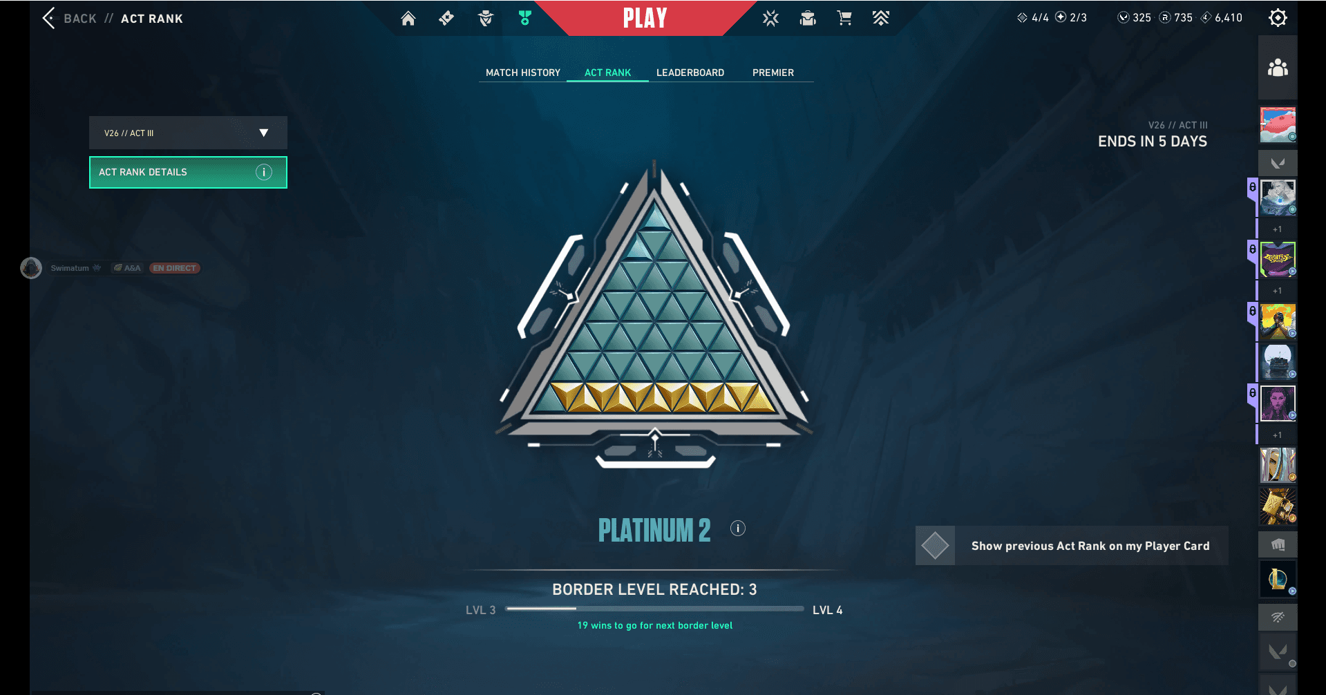 Platinum Peak | Champions 2021 Vandal | 76 Skins | Full Email - Image 2