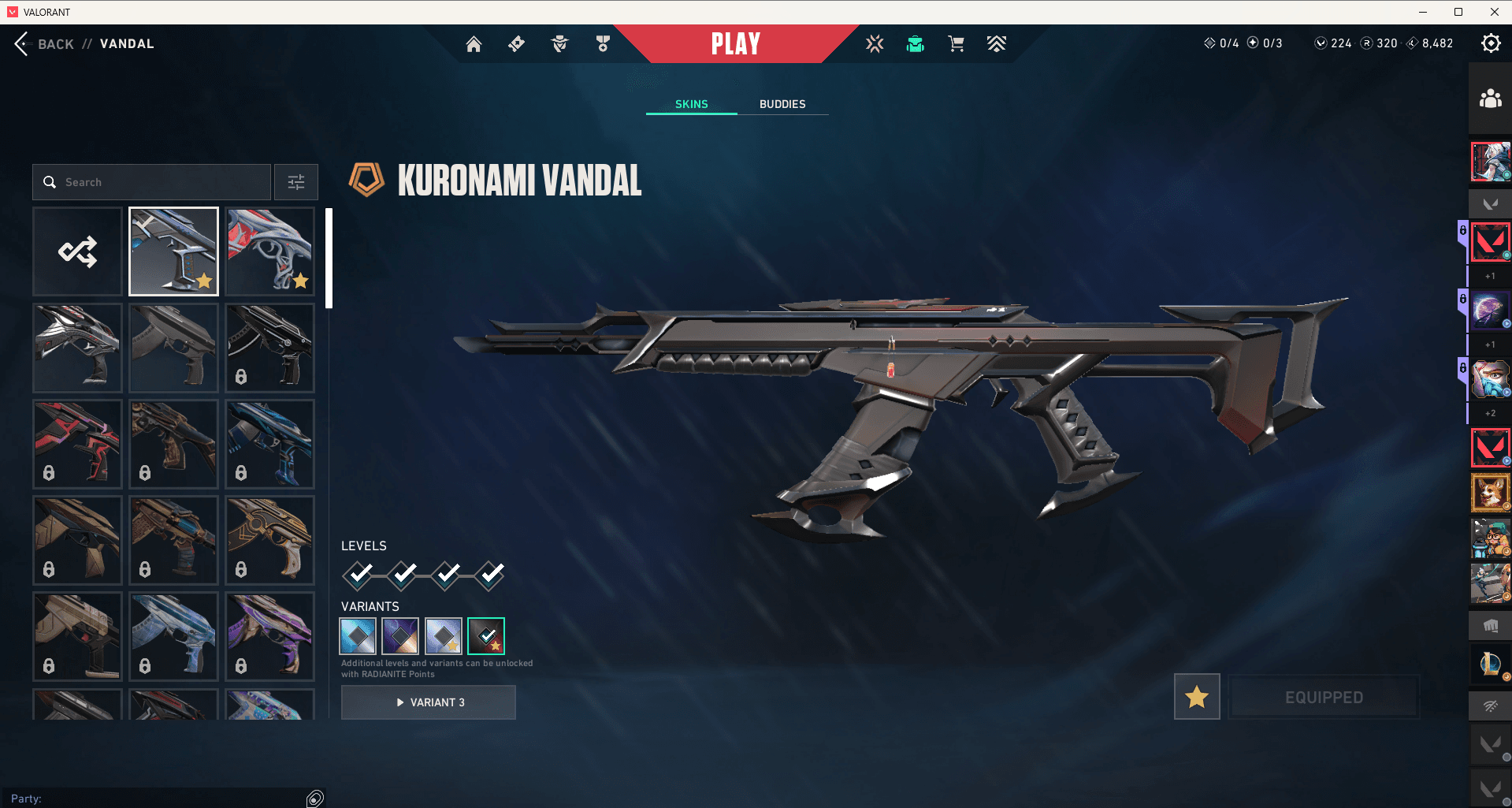 Ascendant Peak | Gaia's Vengeance Vandal | 3 Skins | Full Email - Image 1