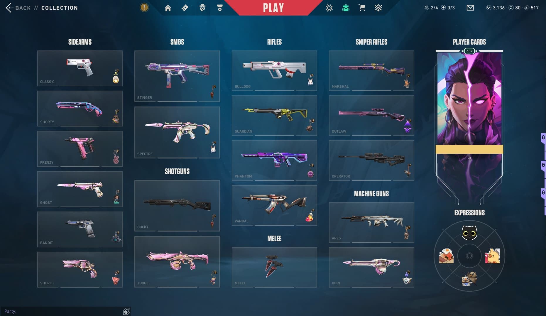 Diamond Peak | Champions 2022 Butterfly Knife + Phantom | 81 Skins - Image 1