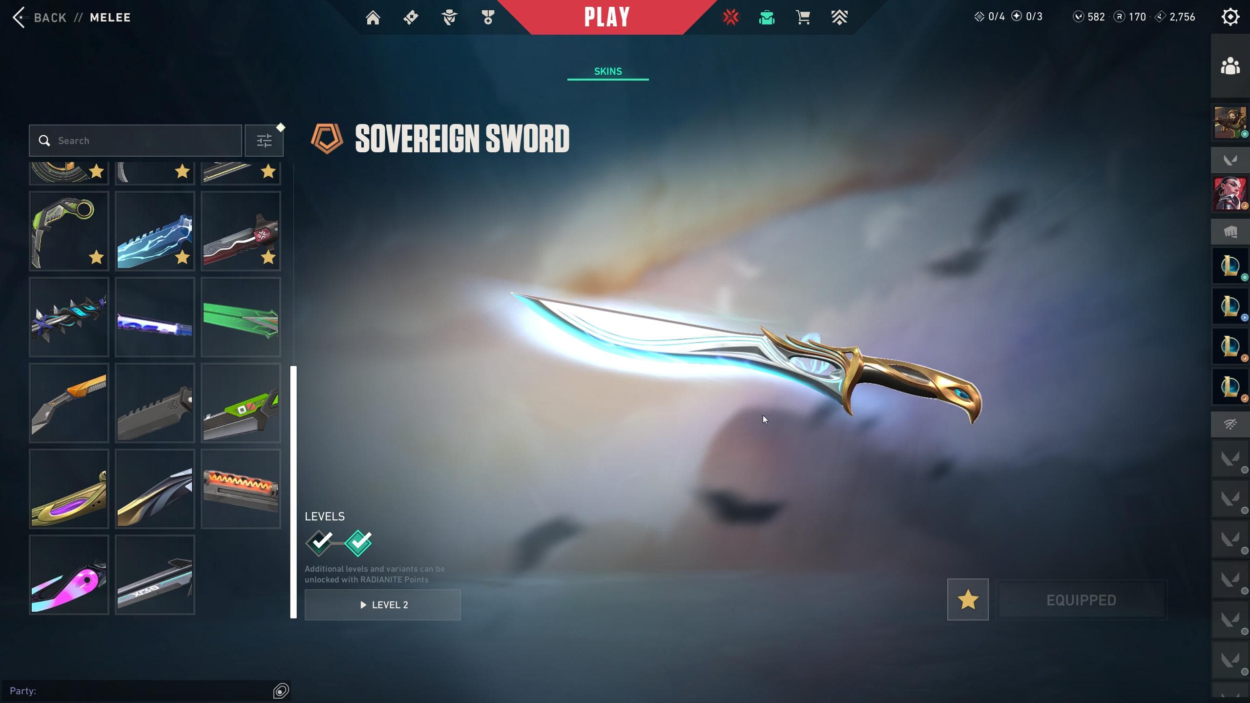 Immortal Peak | Blades of Imperium | Champions 2023 Vandal | 51 Skins | Full Email - Image 1