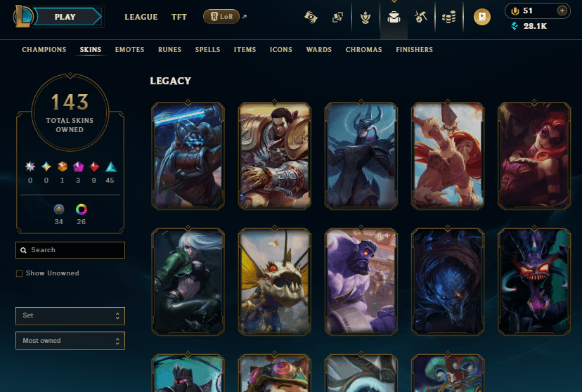 NA | Platinum Peak | Judgment Kayle | Medieval Twitch | 143 Skins | Full Email - Image 2
