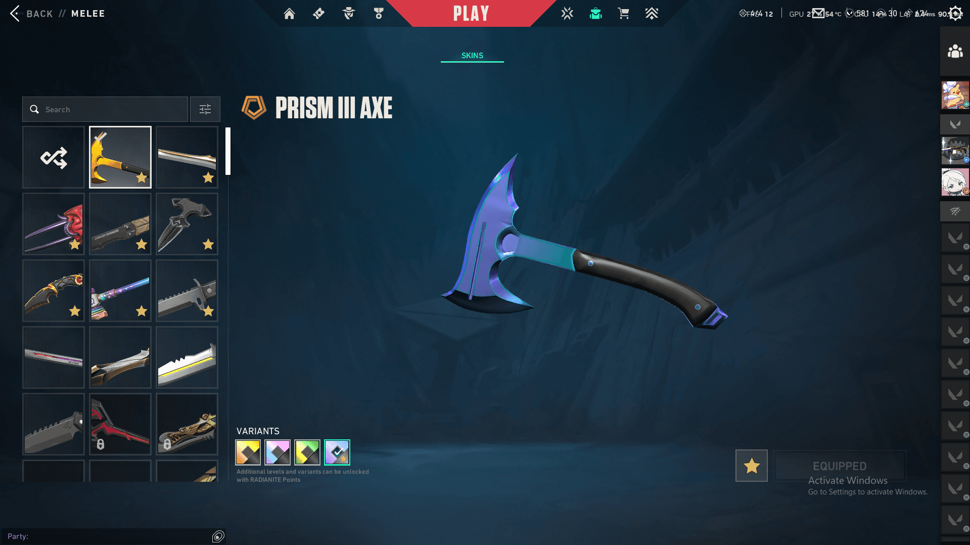 PC | Diamond Peak | Eternal Sovereign | Elderflame Vandal | 128 Skins | Full Email - Image 1
