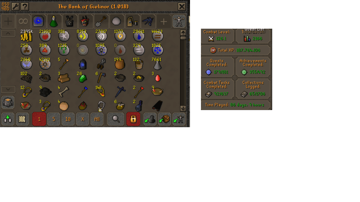 Old School RuneScape Account - Image 1