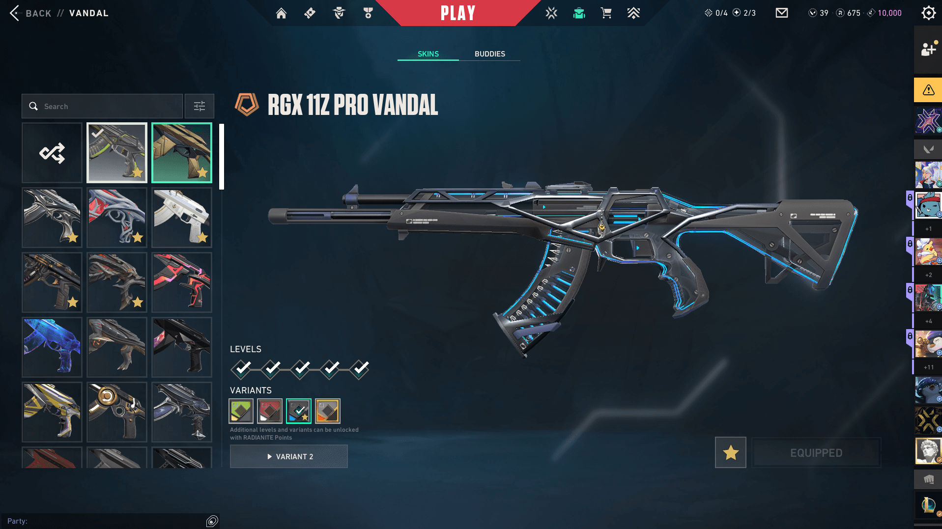 PC | Radiant Peak | Reaver Karambit | Araxys Vandal | 101 Skins | Full Email - Image 2