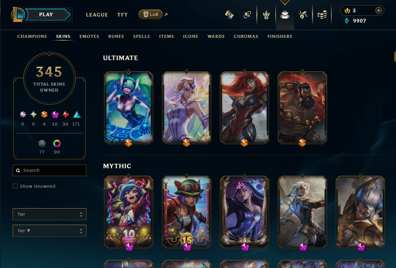 Emerald Peak | 173 Champions | 257 Skins - Image 3
