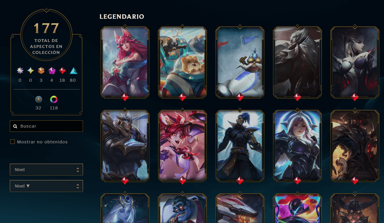 Diamond Peak | 173 Champions | 177 Skins | 18 Legendary Skins - Image 2