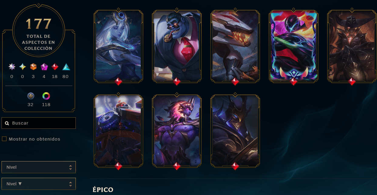 Diamond Peak | 173 Champions | 177 Skins | 18 Legendary Skins - Image 3