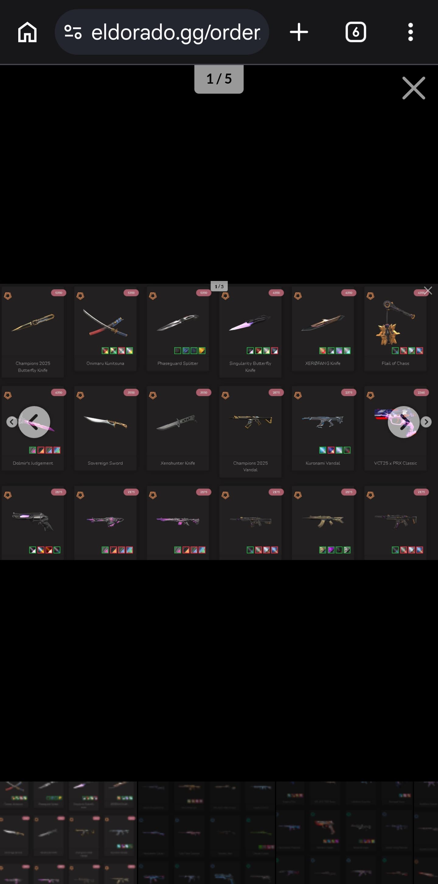 Ascendant Peak | Champions 2025 Butterfly Knife | 100 Skins - Image 1