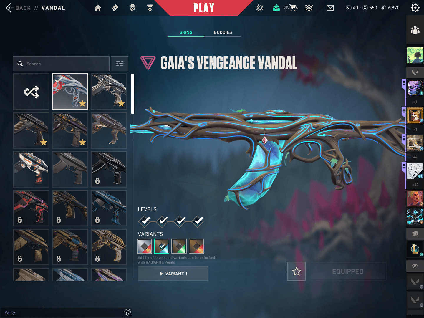 Immortal Peak | Onimaru Kunitsuna | Elderflame Vandal | 100 Skins | Full Email - Image 1