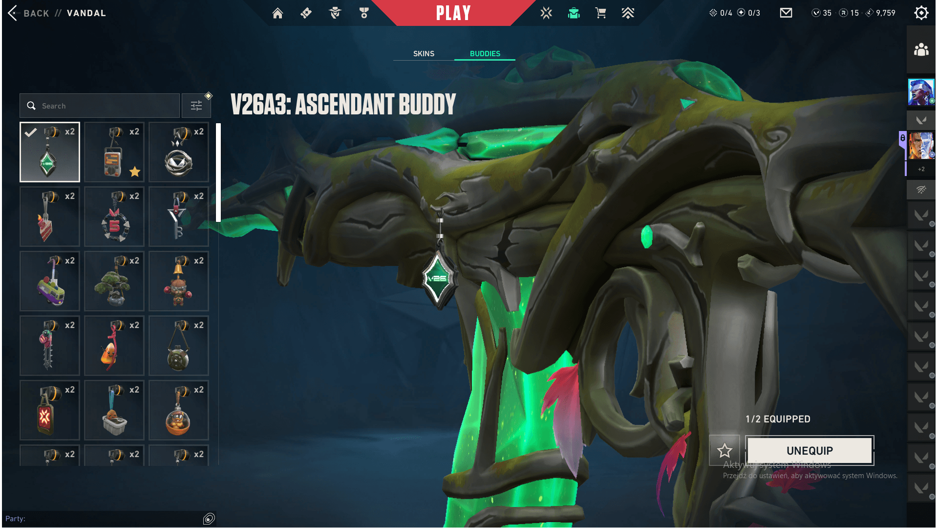 PC | Ascendant Peak | Champions 2025 Butterfly Knife + Vandal | 21 Skins - Image 4