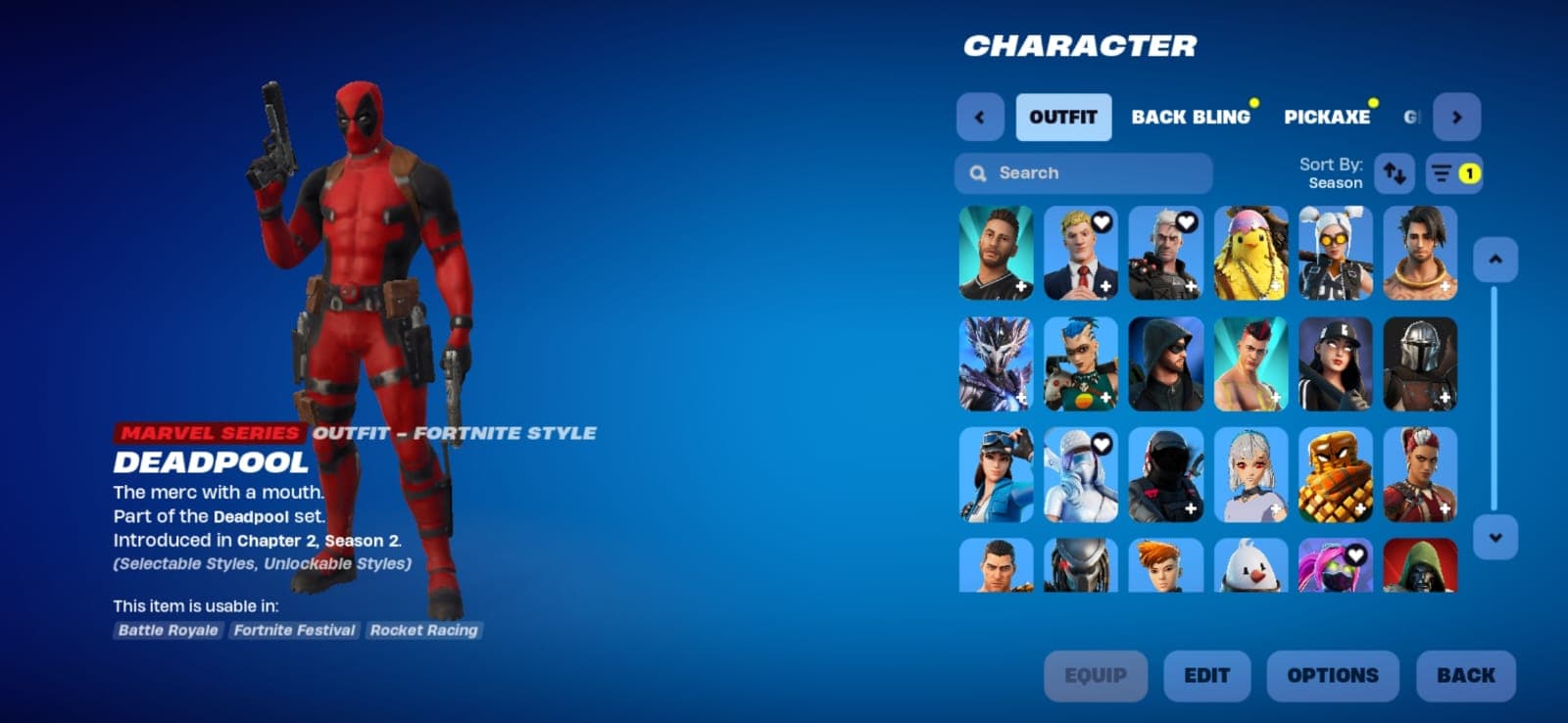 Astro Jack | Neymar Jr | 109 Skins | Chapter 2 season 1 | Level 1792 | Full Email - Image 2