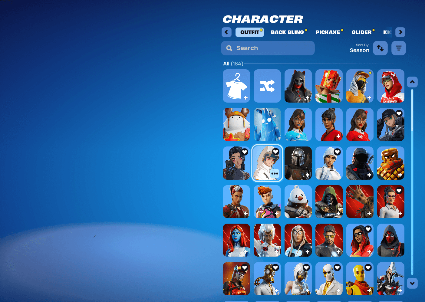 Omega | Carbide | 184 Skins | Season 4 | Level 2336 | Full Email - Image 1