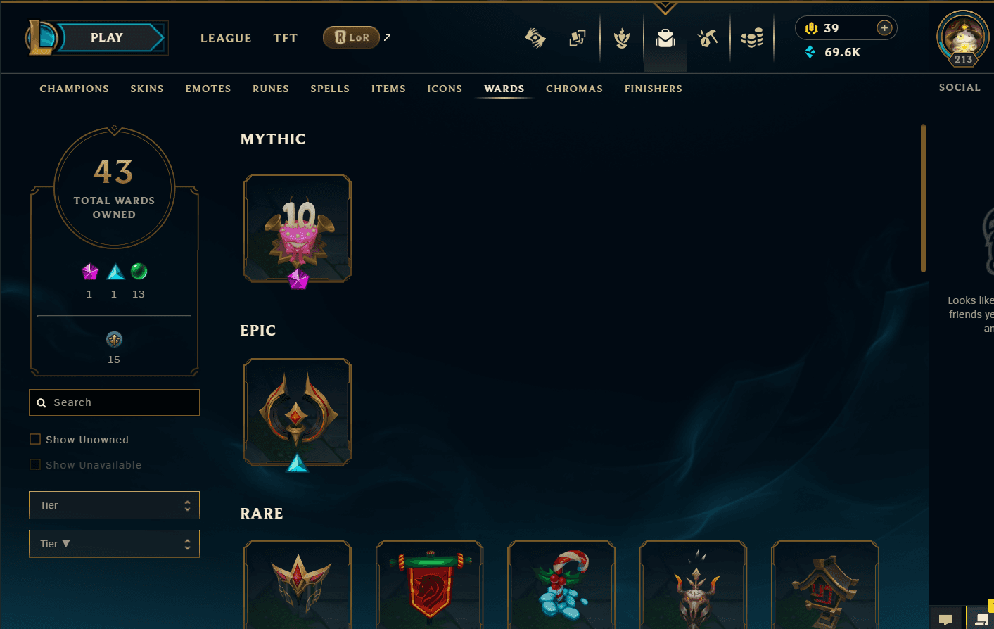 Platinum Peak | 170 Champions | 292 Skins | 59 Legendary Skins | Full Email - Image 2