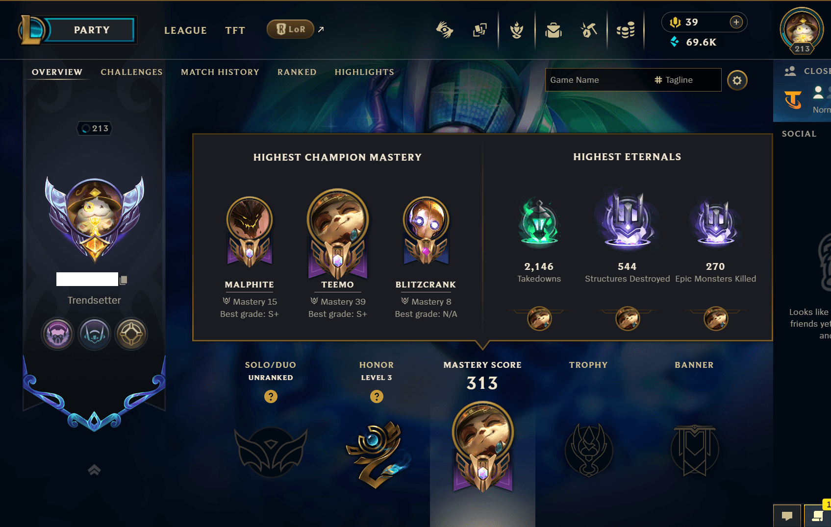 Platinum Peak | 170 Champions | 292 Skins | 59 Legendary Skins | Full Email - Image 16