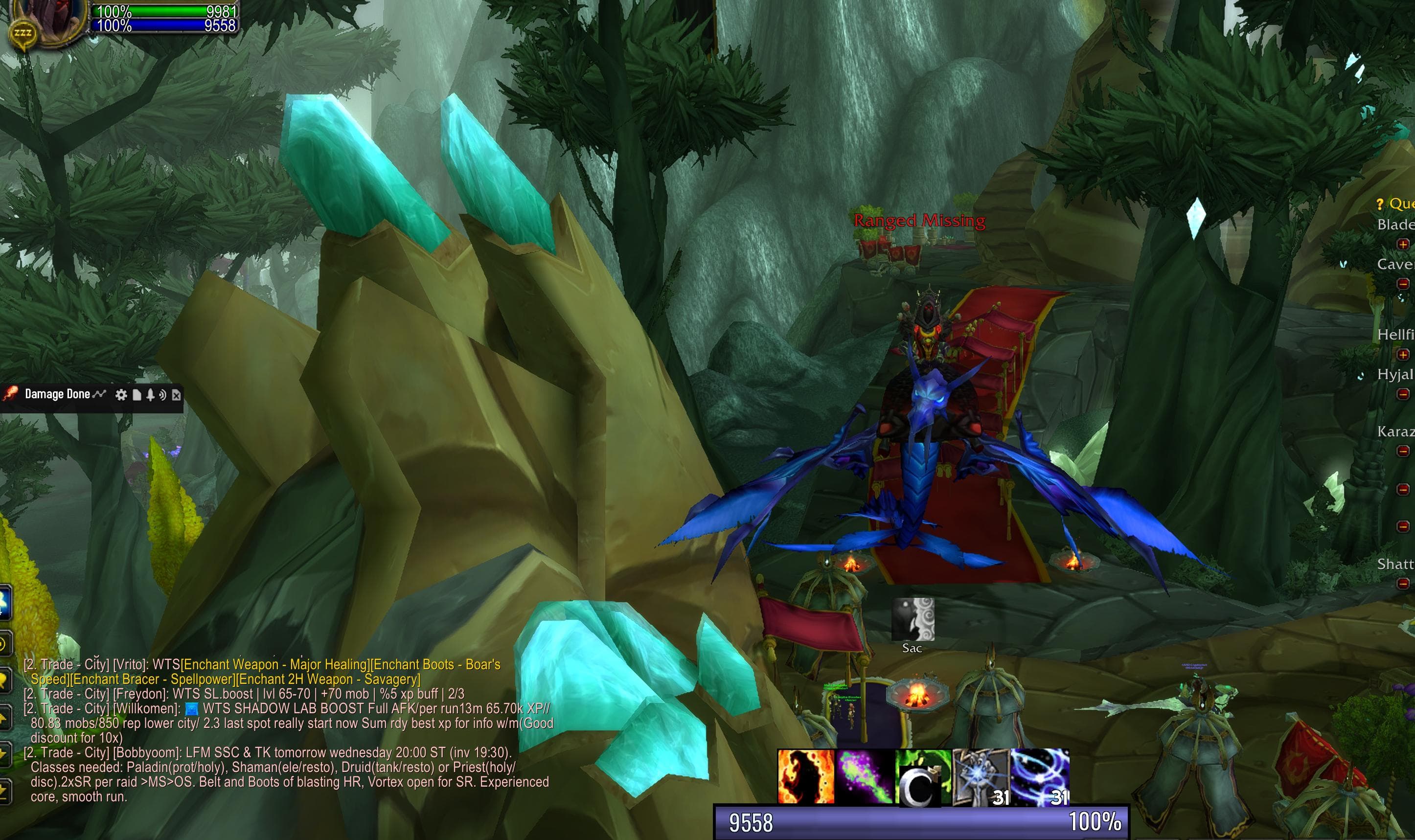 Multi Class Level 70 | 1887 BiS Warlock | Spineshatter EU | Dragon Strike Warrior | Champion of the Naaru | Epic Geared Characters - Image 2