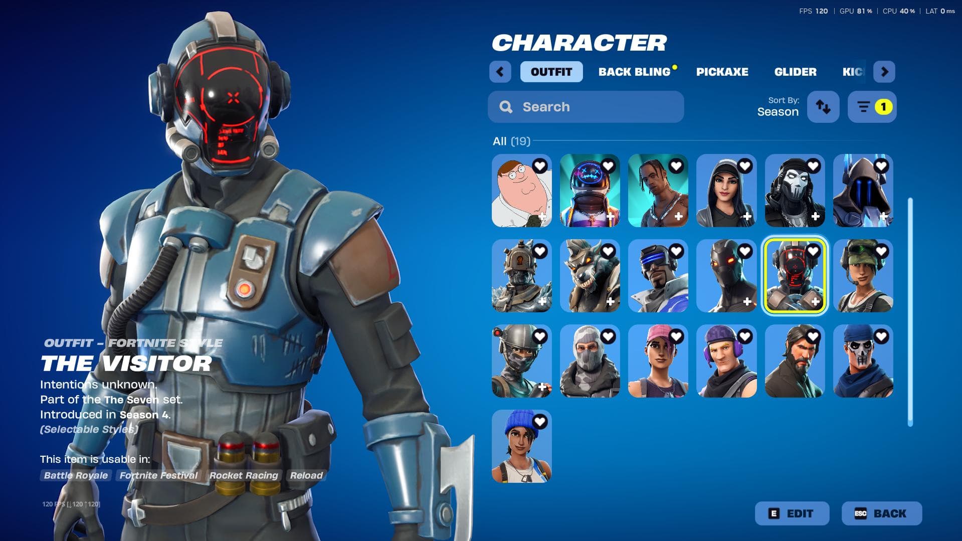 The Reaper | Blue Team Leader | 143 Skins | s3 | Level 1895 | Full Email - Image 1