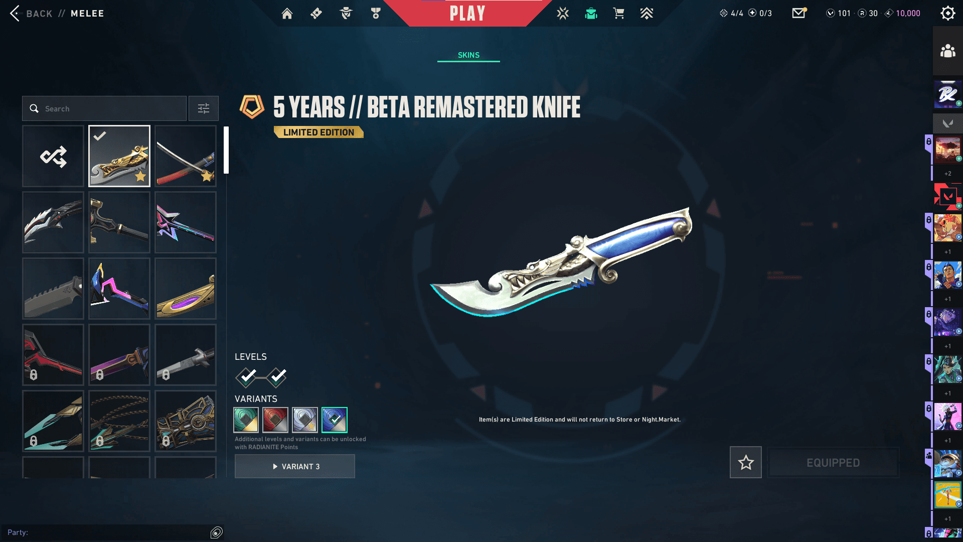 PC | Gold Peak | Onimaru Kunitsuna | Champions 2025 Vandal | 60 Skins | Full Email - Image 2