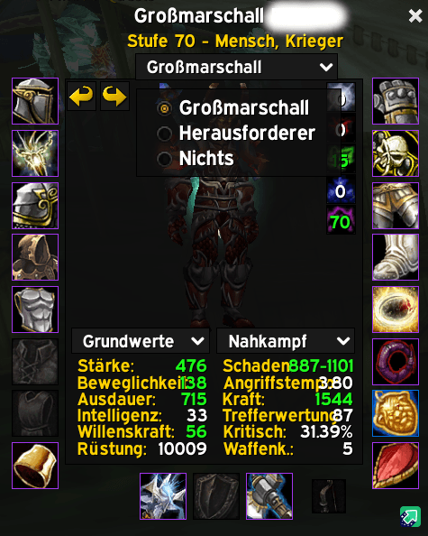 Level 70 Warrior | Thunderstrike EU | Arena / PvP Geared | BiS Items | Stormherald | Ready for Next Season - Image 5