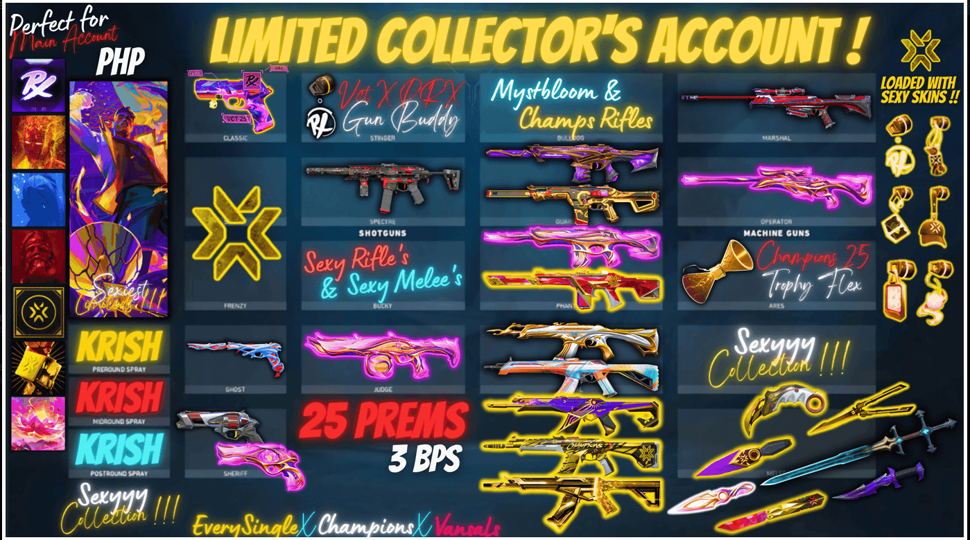 PC | Diamond Peak | Champions 2021 Karambit + Vandal | 61 Skins | Full Email - Image 1