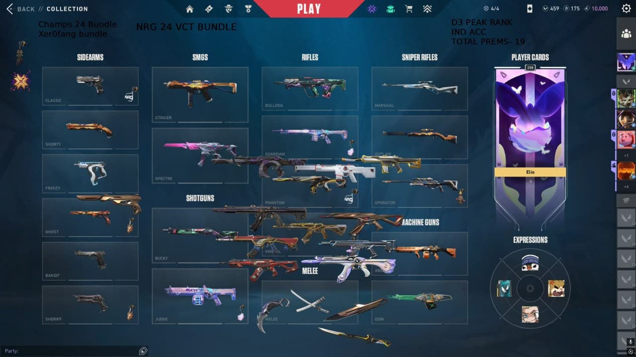 PC | Diamond Peak | Champions 2024 Blade + Phantom | 82 Skins - Image 1