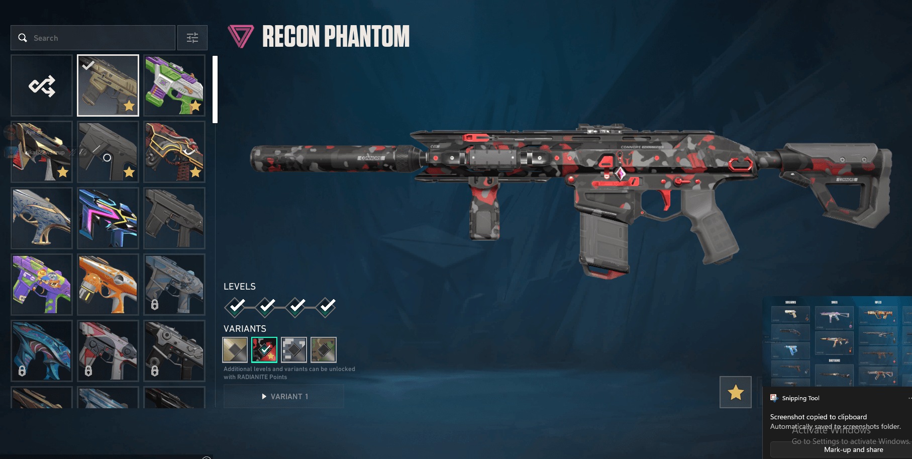 PC | Immortal Peak | Champions 2025 Butterfly Knife | Champions 2022 Phantom | 64 Skins | Full Email - Image 1