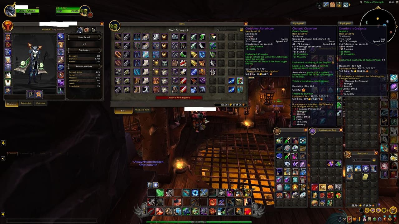 Legendary Vanity | Corrupted Ashbringer (In Bank) | Argent Dawn Tabard | OG Brewfest Ram | Mage Towers | Anniversary Set - Image 1