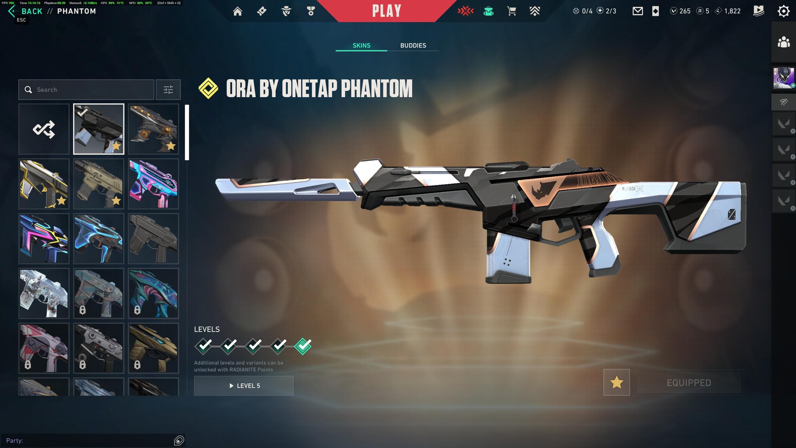 PC | Gold Peak | Araxys Bio-Atomizers + Vandal | 36 Skins - Image 2